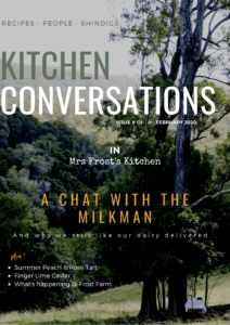 Front cover of Feb 2020 issue Kitchen Conversations eMagazine